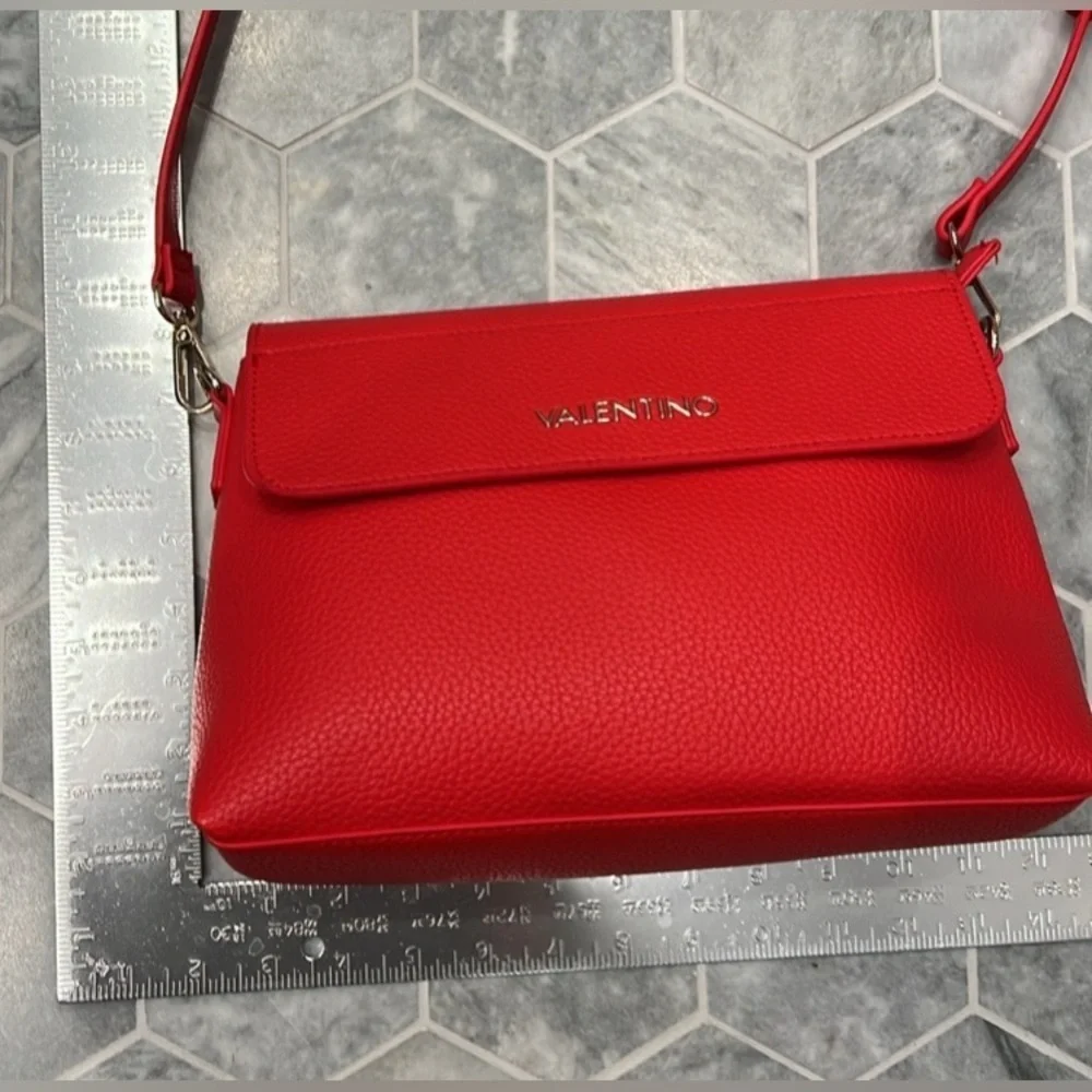VALENTINO by MARIO VALENTINO Red Crossbody Shoulder Bag, NWOT